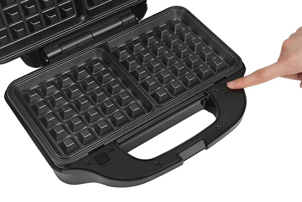Appareil à sandwichs croque monsieur gaufrier 1500W