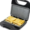 Appareil à sandwichs 750W avec plaques grill antiadhésives