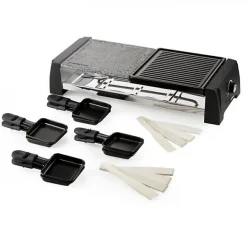 Appareil a Raclette - Grill - Pierre a cuire DOMO - 8 personnes DO9190G