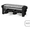 Appareil a Raclette 2 personnes - LIVOO - DOC156N - 350W - 2 personnes - Plateau amovible en granite - Bouton on/off