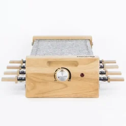Appareil a Raclette et pierre a cuire HKoeNIG - WOD8 - 8 personnes - 1200W - Design bois