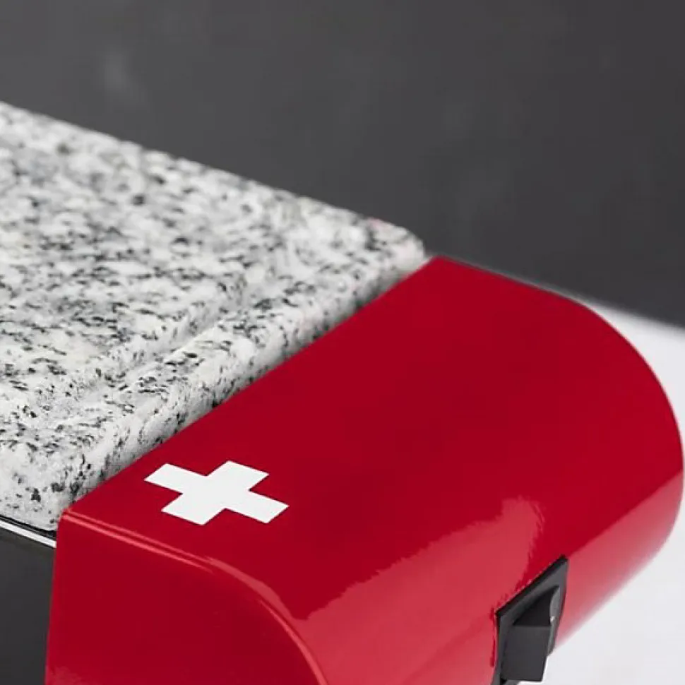 Appareil a Raclette HKoeNIG - RP2 - Jusqu'a 2 personnes - Plaque de granit - Température réglable - 350 W