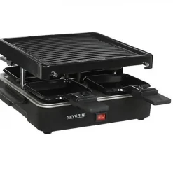 Appareil a Raclette SEVERIN - RG2370 - Jusqu'a 4 personnes - Format compact 21x21cm - 600W