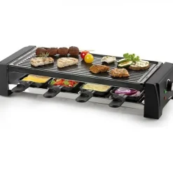 Appareil a Raclette DOMO DO9189G 8 personnes - Noir