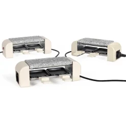 Appareil a raclette Livoo DOC310C 2 personnes 450 W creme