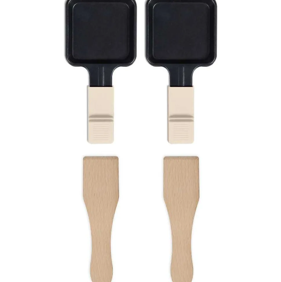 Appareil a raclette Livoo DOC310C 2 personnes 450 W creme