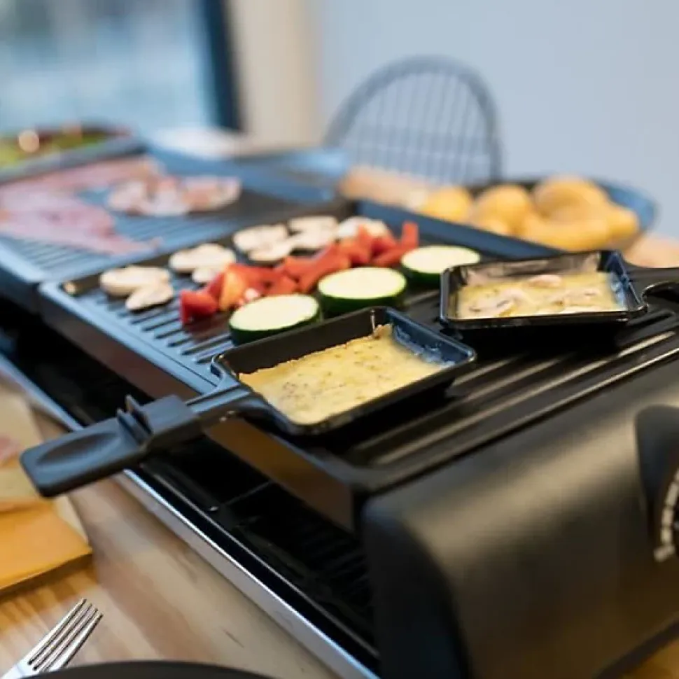 Appareil a Raclette LIVOO DOC185 12 personnes - Noir