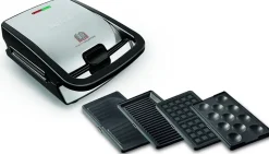 Appareil multifonction 4-en-1 Inox/Noir 700 W