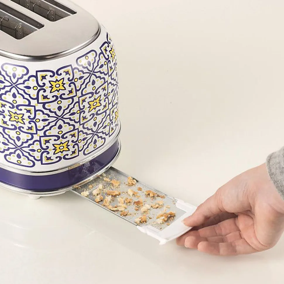 ARIETE Grille-pain Vintage Capri 2 fentes 810W Design Rétro