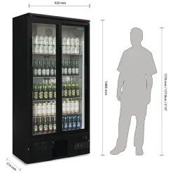 Armoire à Boisson 2 Portes Coulissantes 490 L - Polar