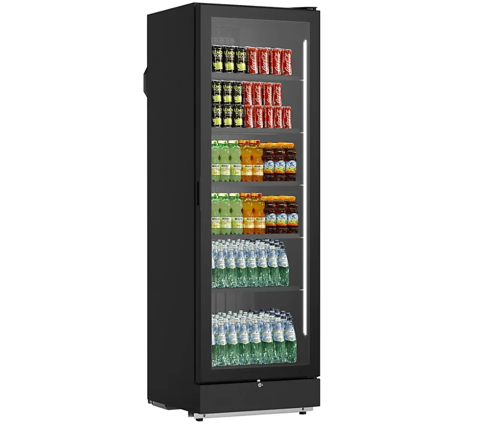 Armoire à Boissons BITTER 42 Noire 590x629x1817mm - IARP