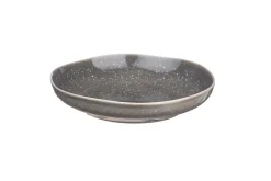 Assiette creuse STELLAR 22,5cm - 6 pièces - Gris béton