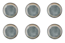 Assiette GENESIS 20,5cm - 6 pièces - Terre