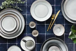 Assiette IRIS 26cm - 6 pièces - Blanc ivoire