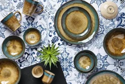 Assiette ISLAND 28cm - 6 pièces - Terre et mer