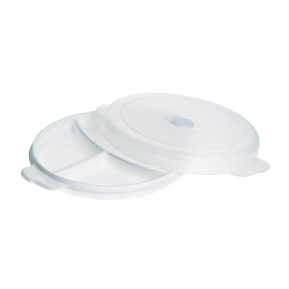 Assiette Micro-Ondes et Congélation 3 compartiments