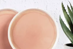 Assiette OXYGEN 21,5cm - 6 pièces - Rose poudre