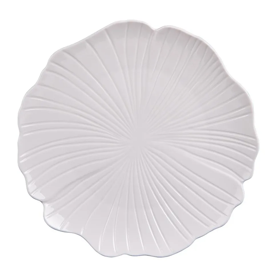 Assiette plate Ginkgo 25,5 cm (lot de 6)