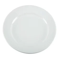 Assiettes à Bord Large Blanches 165( )mm Lot de 12 Olympia