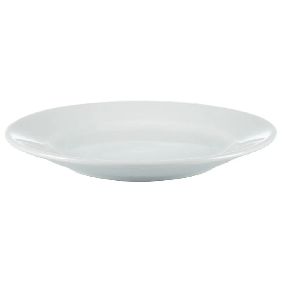 Assiettes à Bord Large Blanches 165( )mm Lot de 12 Olympia
