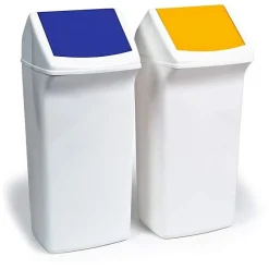 Bac à déchets rectangulaire professionnel 40 litres Durabin