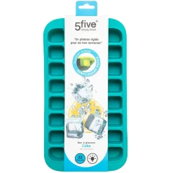 Bac à glaçons souple + plateau - Bleu clair- 5five