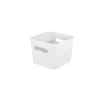 Bac de rangement Frigo carré Compact Square L - Blanc
