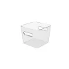 Bac de rangement Frigo carré Compact Square L - Transparent