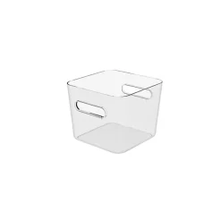 Bac de rangement Frigo carré Compact Square L - Transparent
