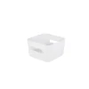 Bac de rangement Frigo carré Compact Square M - Blanc