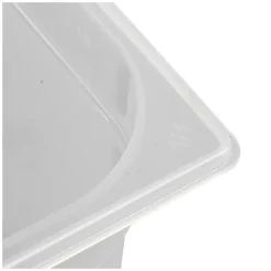 Bac gastronorme GN1/1 HACCP + couvercle - 100 mm - 13 L - Lot de 2