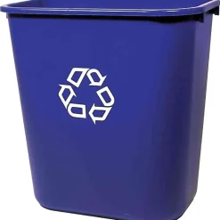 Bac Solide à Tri en plastique avec logo recyclage