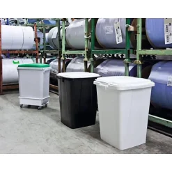 Bac solide pour tri des déchets 90 litres Durabin - Bleu