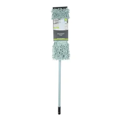 Balai mop chenille telescopique 130 cm bleu glacier