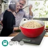 Balance de Cuisine Electronique Verre Trempé Poids Maximum 5 Kilos NEDIS