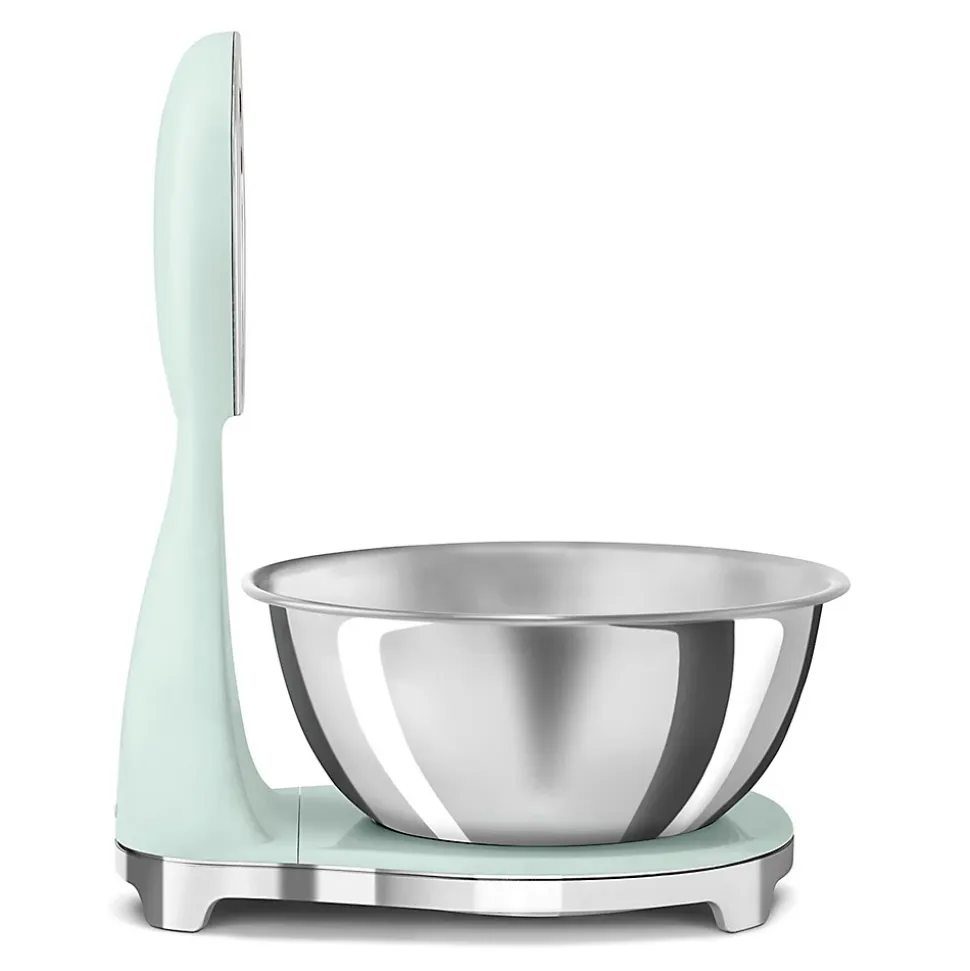 Balance de cuisine électronique 5kg-1g vert Smeg KSF01PGWW