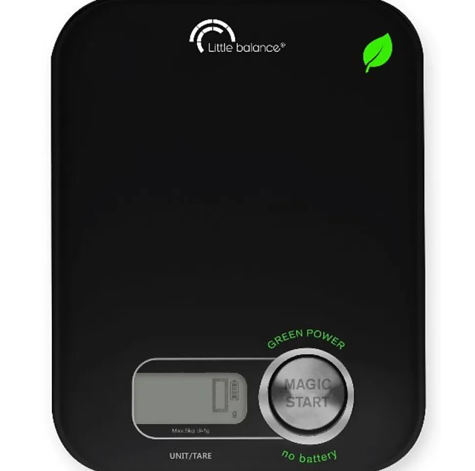 Balance de cuisine électronique 5kg - 1g noire Little Balance 8197 green power