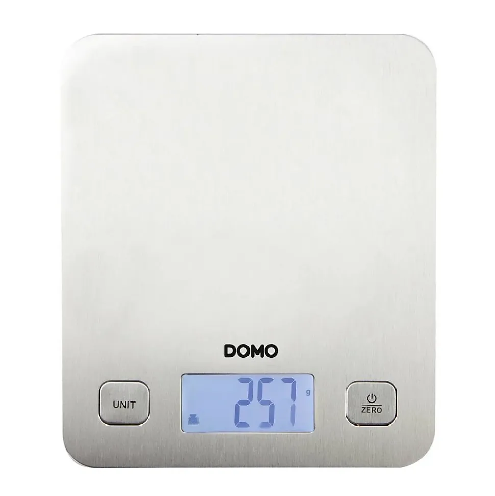 Balance de cuisine électronique 5kg-1g blanc Domo DO9239W