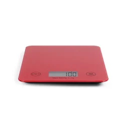 Balance de cuisine électronique Coloris Rouge DOM354RC - Capacité 5 kg - ml ou g DOM354RC