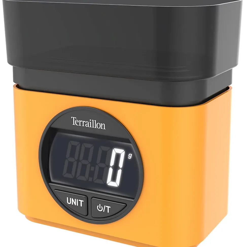 Balance de cuisine électronique 5kg - 1g jaune Terraillon 15202 ba22 mythique