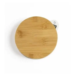 Balance de cuisine LIVOO DOM466 dynamo 5 kg plateau bambou précision 1 g