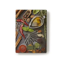 Balance de cuisine numérique Design imprimé LCD Verre 5kg Max NEDIS