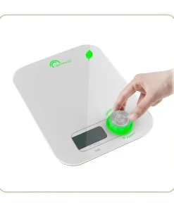 Balance de cuisine sans pile LITTLE BALANCE 8198 Kinetic Flower 5 kg / 1 g Blanc