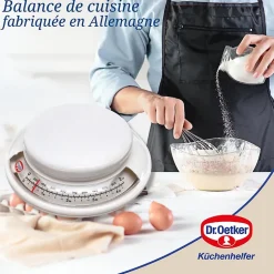 Balance de cuisine sans pile 2 kg Dr. Oetker Baker Edition