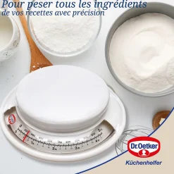 Balance de cuisine sans pile 2 kg Dr. Oetker Baker Edition