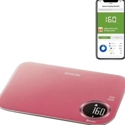 Balance de cuisine Sencor SKS 7074RD rouge précision 1 g capacité 5 kg