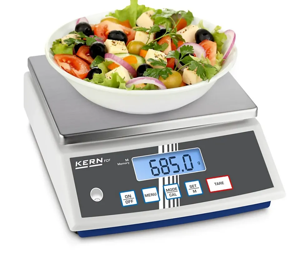 Balance de table FCF - Kern - Gris - l34.5- L0.1- P27- h10.6- Plastique