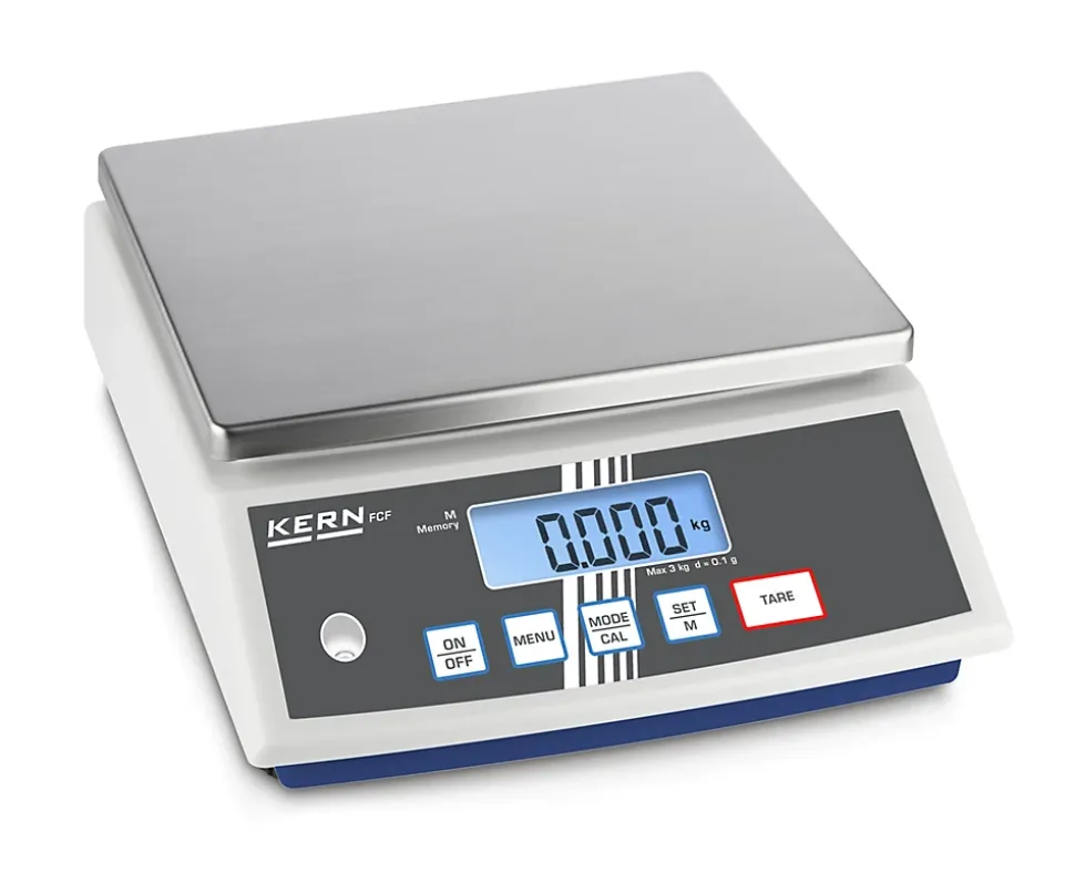 Balance de table FCF - Kern - Gris - l34.5- L0.1- P27- h10.6- Plastique