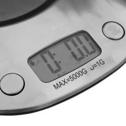 Balance digitale avec bol en inox - Argent- 5five