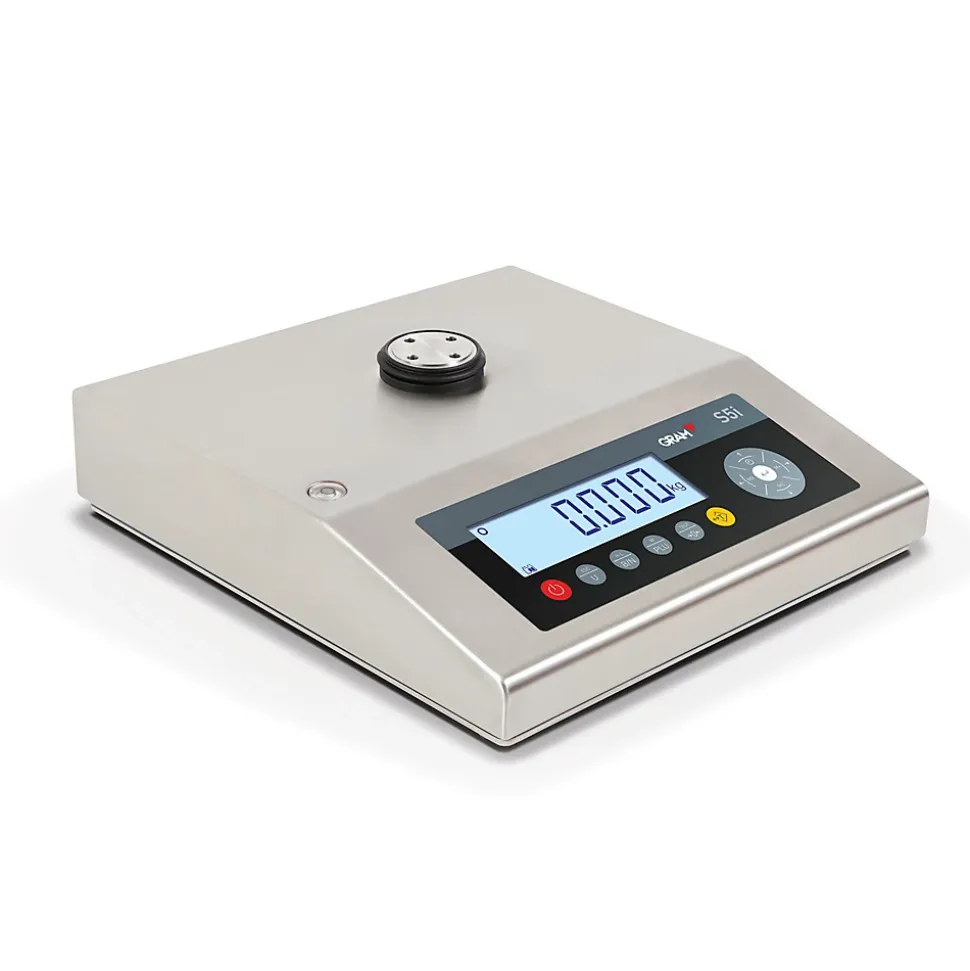 Balance pour l'alimentaire Série S5i RS avec Connectivité - Gram - l29.5- L0.1- P33.4- h11- Acier Inoxydable